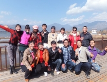 感恩有缘 幸遇雪峰 /丹彤草